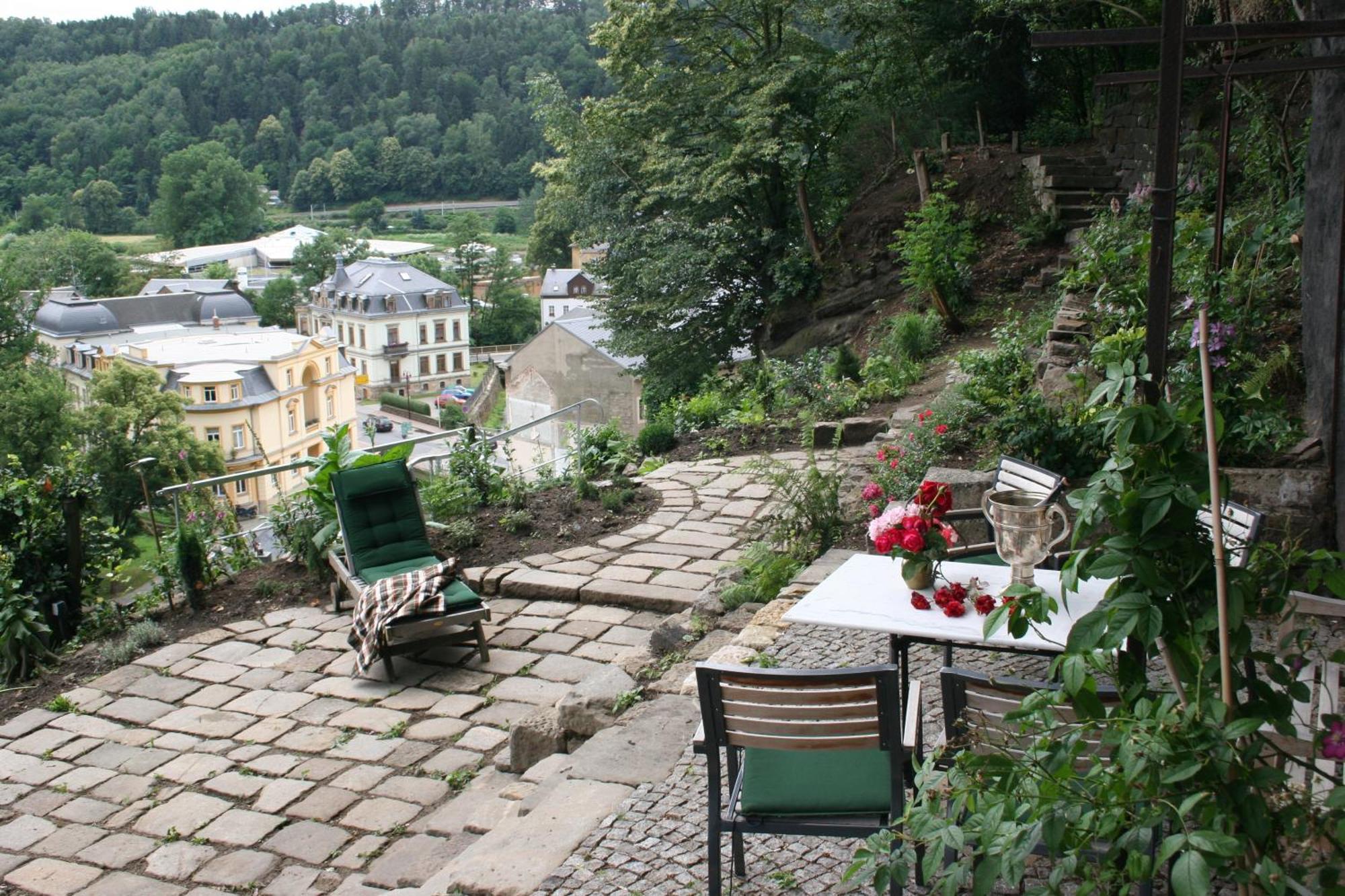 Apartmenthaus Albrechtsburg Bad Schandau Exteriér fotografie