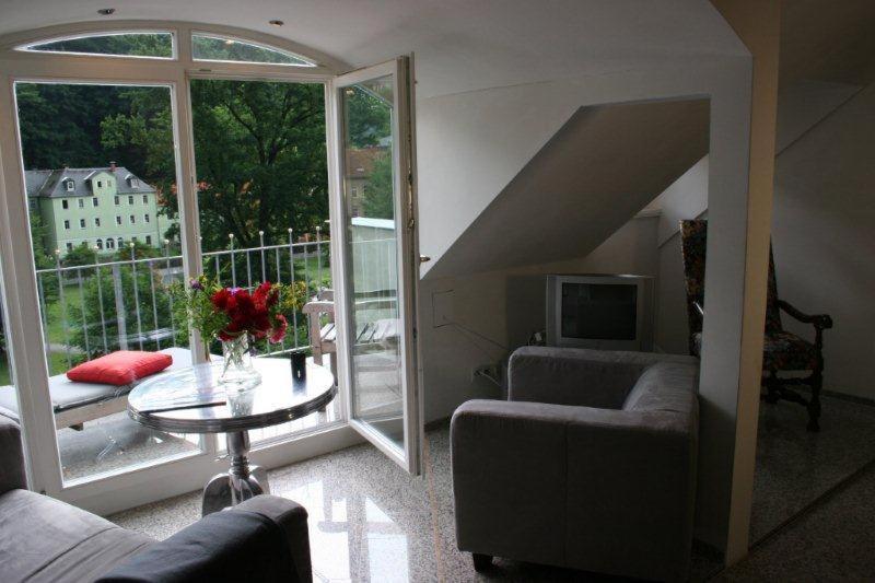 Apartmenthaus Albrechtsburg Bad Schandau Pokoj fotografie